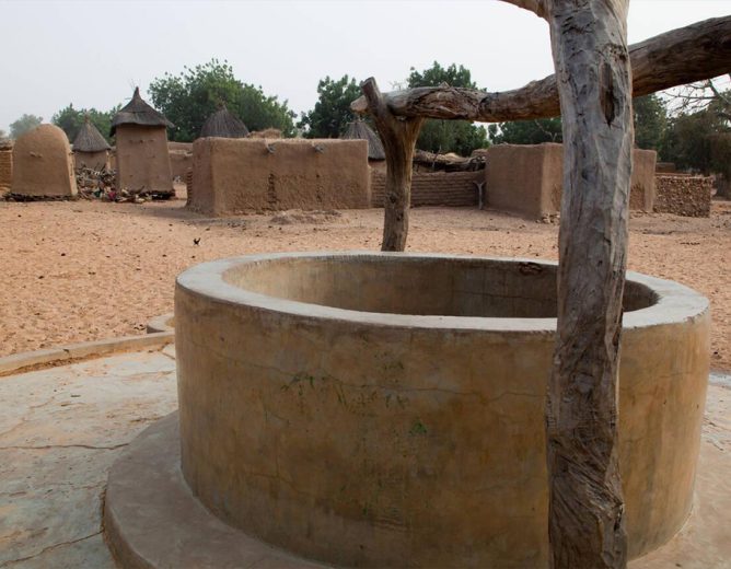 Réhabilitation de 2 puits à motricité humaine