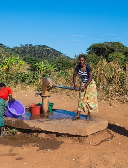 Construction d’un forage pastoral solaire